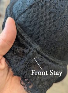 Example of a front stay