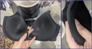 A bra that is padded all over