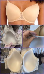Lightly padded T-shirt bras