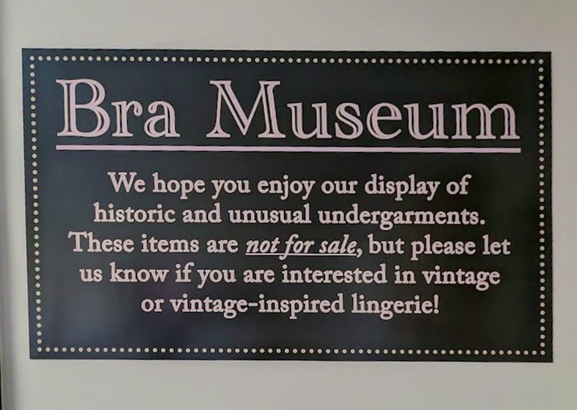 Grail’s Bra Museum