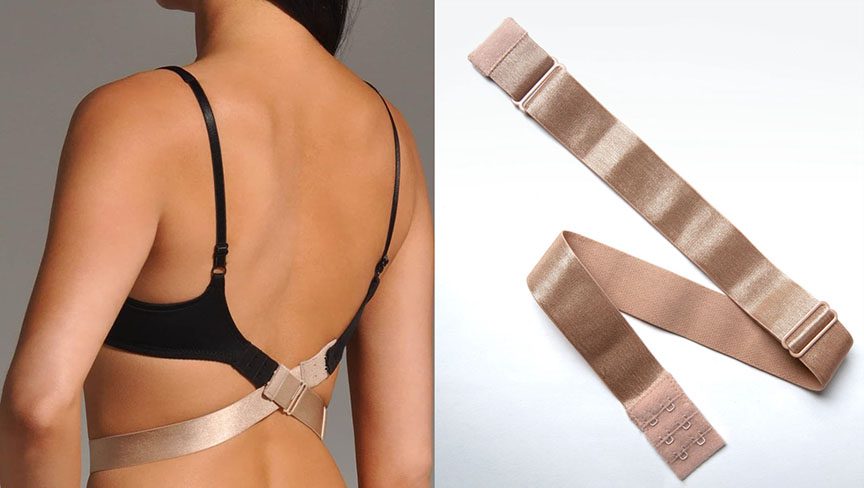 A low back bra converter strap