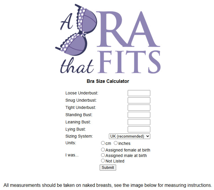 r/ABraThatFits: Trust the Calculator