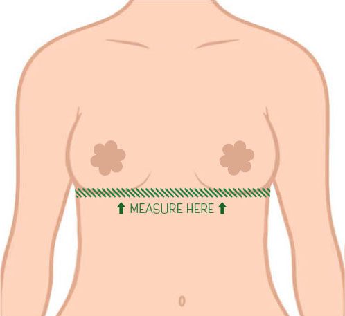 Bra band measurement
