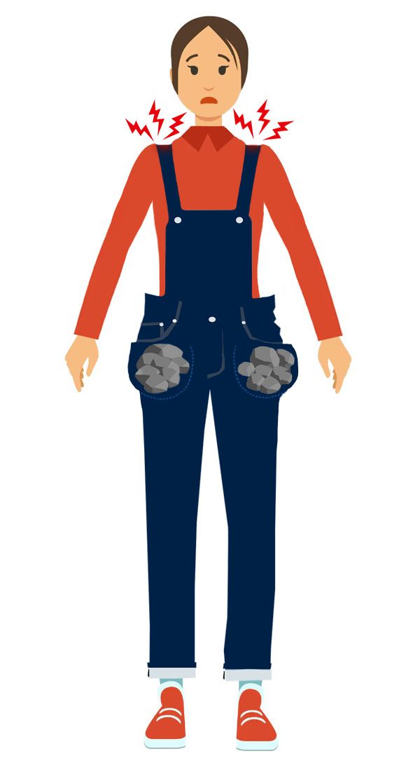 If jeans bore weight like bras.